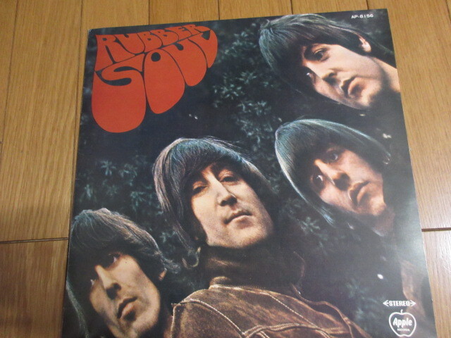 ビートルズ「ラバー・ソウル」LPレコード　中古　RUBBER　SOUL　THE BEATLES_画像1