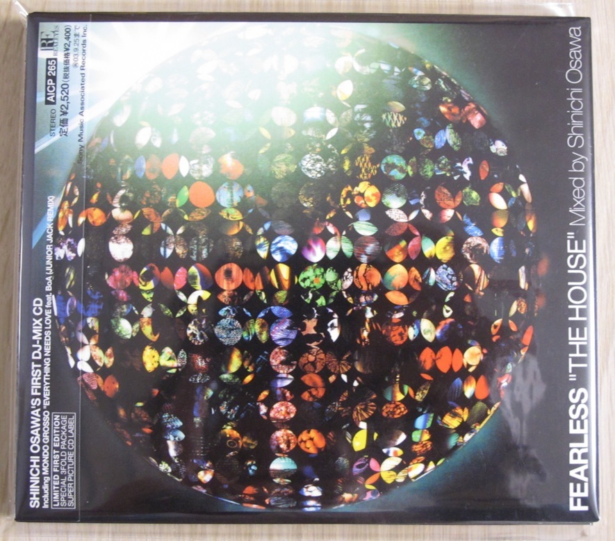 FEARLESS "THE HOUSE" Mixed by Shinichi Osawa (大沢 伸一) 帯付きCD_画像1