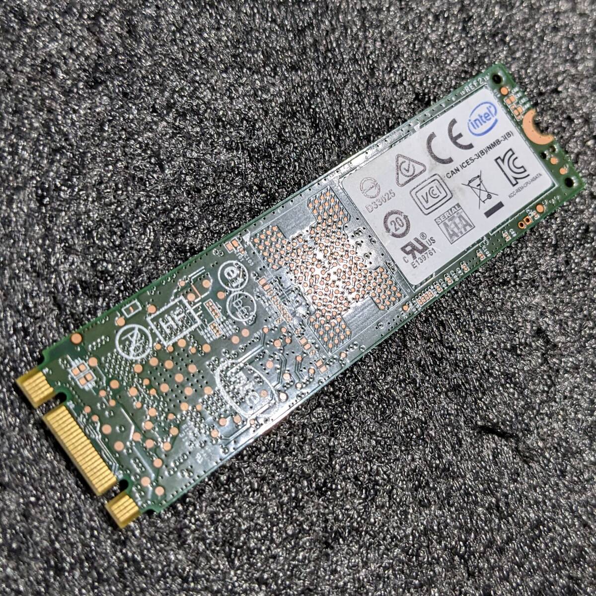 【中古】Intel SSD 180GB SSDSCKJF180A5H REF [M.2 2280 SATA MLC 健康状態88%]