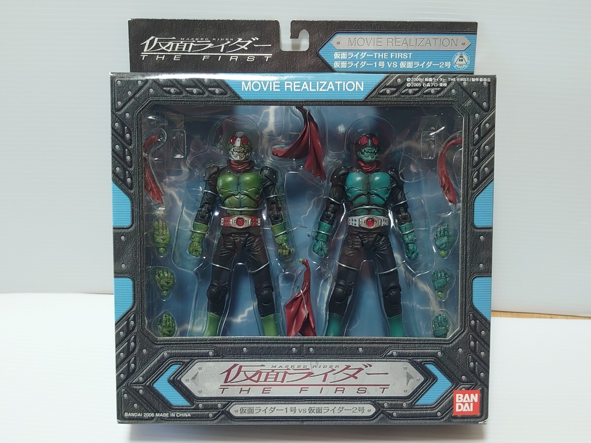  Bandai Movie задний Rize -shon Kamen Rider THE FIRST[ Kamen Rider 1 номер vs2 номер ] нераспечатанный товар 