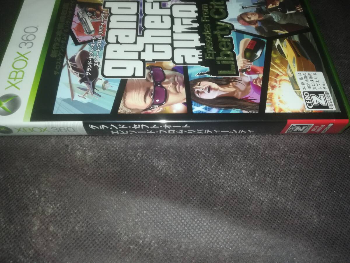 XBOX360 新品未開封 グランド・セフト・オート エピソード・フロム・リバティーシティ grand theft auto Episode From Liberty City_画像3