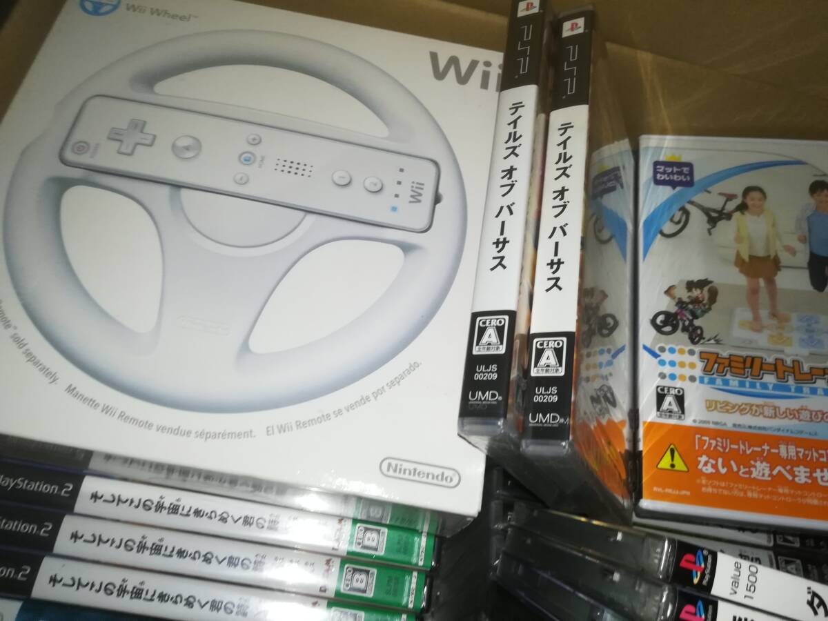 新品未開封 PS3・PSP・PS2・NDS・XBOX360・PS・Wii・DC・PS4　大量　まとめ　ジャンク扱いです　_画像5