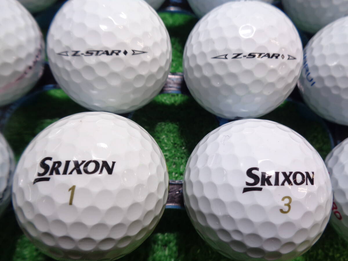 [MSR347] 【マジック】 B級 スリクソン ゼットスター ダイヤモンド 23年 SRIXON Z・STAR 20球 ロストボール 【中古】_画像1