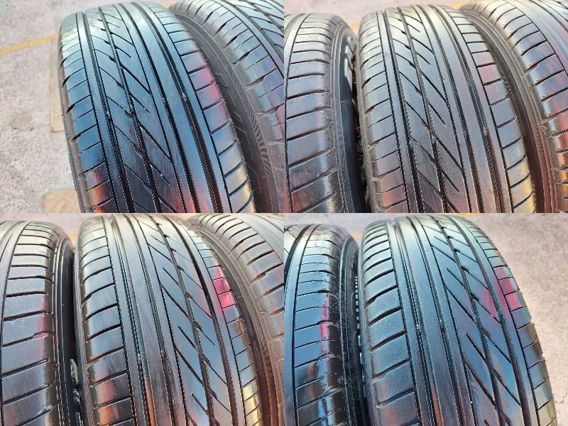 ハイエースに FLEX DELF-02 6.5J-17インチ ET38 139.7-6H グッドイヤー ナスカー 215/60R17 2020年製 ホワイトレター ハイエース レジアス_画像10