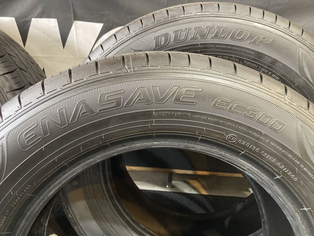 ◆4本セット! 1000円スタート完全売切!【23年製】ダンロップ エナセーブEC300 215/60R16 215/60-16 クラウン マークX ヴェゼル オデッセイ_画像8