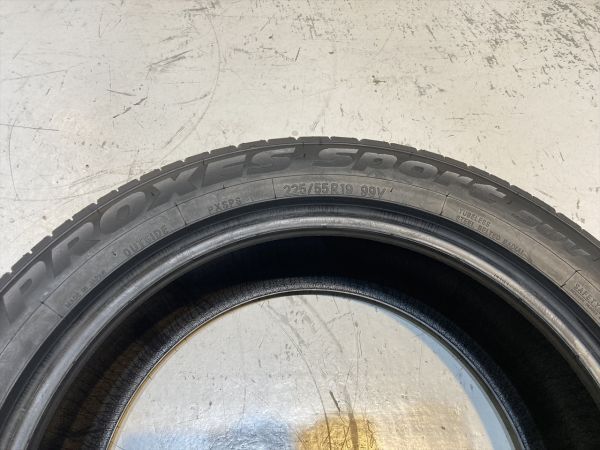 ◆新品! 即納! 24年製 4本Set 225/55R19 225/55-19 TOYOプロクセススポーツSUV 80系 ハリアー エクストレイル マツダ CX-5 CX-8 タイヤ_画像5