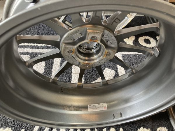 ◆決算SALE 1000円～ 軽量!! エコフォルム CRS101 15×5.5J+45 100/4H ホイール4本!! アクア/ヤリス/ノート/MAZDA2/フィット/スイフト他_画像10