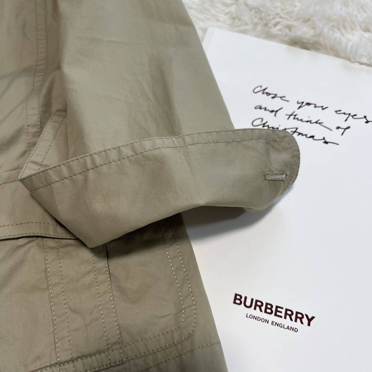 大きいサイズ バーバリー BURBERRY バーバリー ロンドン ジャケット 羽織り　春コーデ ノバチェック 40_画像5