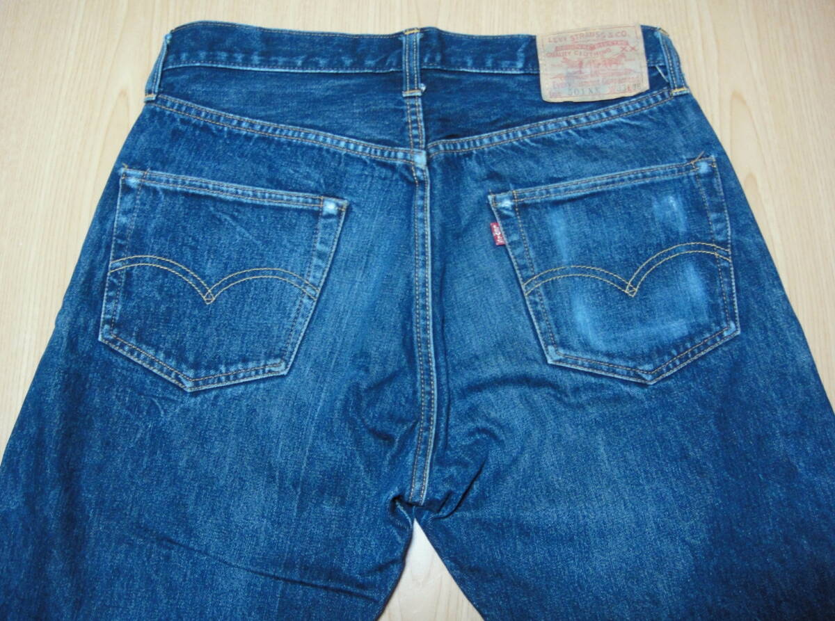 ☆復刻版 LEVIS リーバイス 501XX BIG E 501-0003 USA バレンシア工場製　W33_画像4