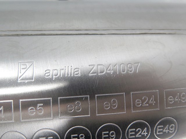 *Aprilia SX125 original silencer muffler ZD41097 (240219DD0113)