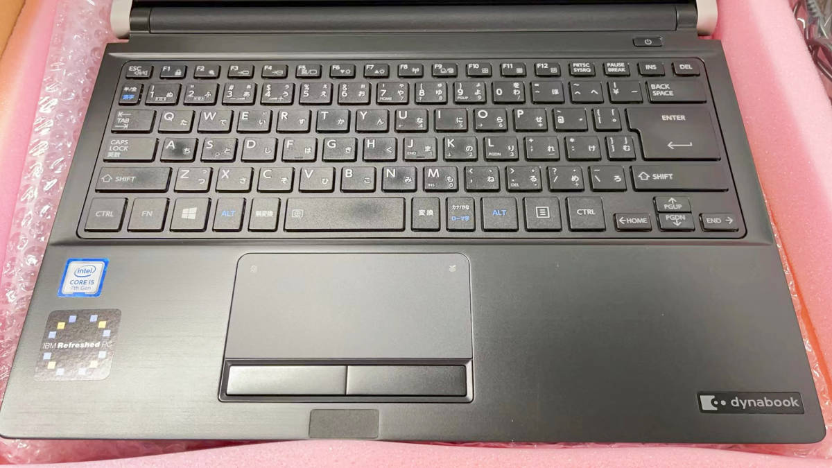 美品！東芝-R73M 13.3型爆速ノートPC　第7世代Corei5-7300U・8GB・新品SSD256GB・Win11Pro・Office2021・Bluetooth・WIFI　　862_画像10