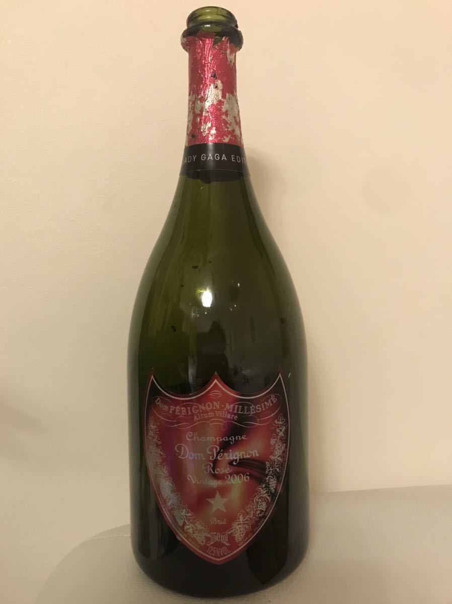 ★ Limited ★ Don Perignon Rose 2006 Lady Gaga Edition 750ML ★ Неба бутылка ★ Dom Perignon Rose Vintage 2006