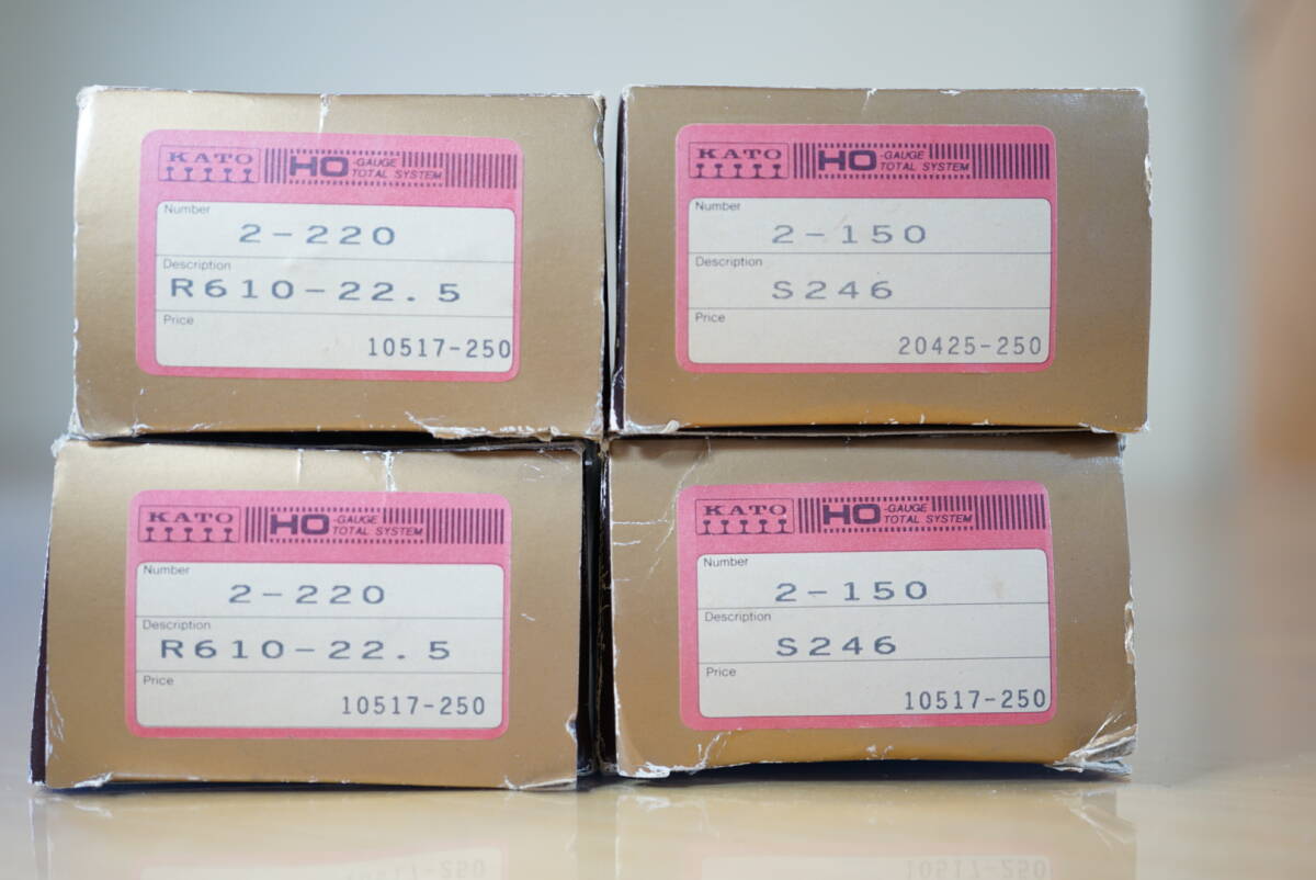 HO レール　まとめて　KATO　KTM　HOゲージ　S－264　R610－22.5　16番レール　SHINOHARA_画像5