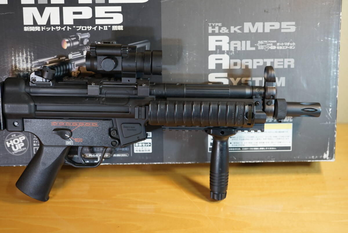 東京マルイ製 R.A.S MP5 オートマチック 電動エアーガン 18歳以上 程度良好 マシンガン_画像4
