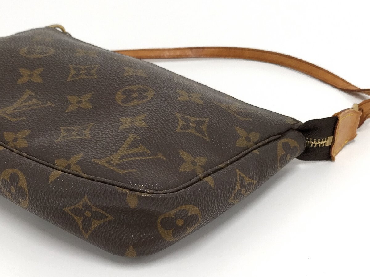 ●ルイヴィトン LOUIS VUITTON ポシェットアクセソワール モノグラム ブラウン ショルダーバッグ ポシェット M51980 [Jコレ]yu117の画像5