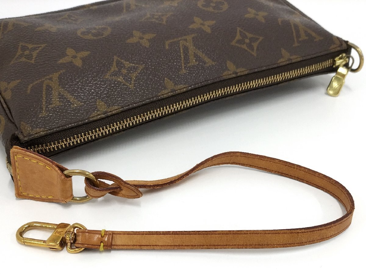 ●ルイヴィトン LOUIS VUITTON ポシェットアクセソワール モノグラム ブラウン ショルダーバッグ ポシェット M51980 [Jコレ]yu117の画像6