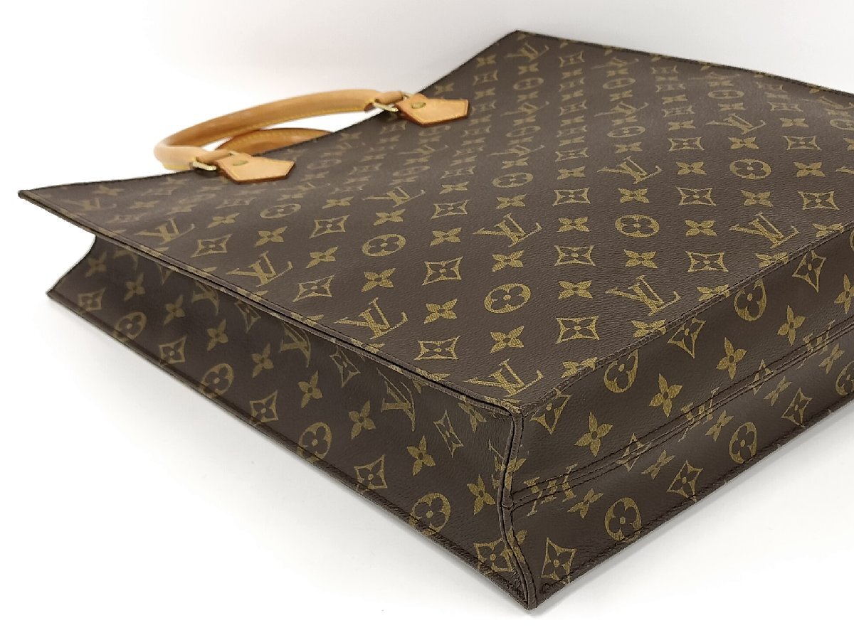 ●ルイヴィトン LOUIS VUITTON サック・プラ モノグラム ブラウン トートバッグ M51140 [Jコレ]yu104の画像4