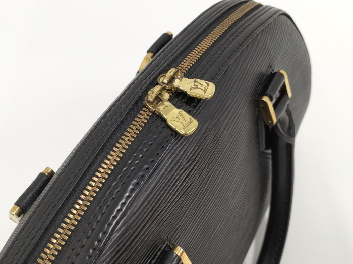 【中古】LOUIS VUITTON ジャスミン ハンドバッグ エピ ノワール M52782_画像5