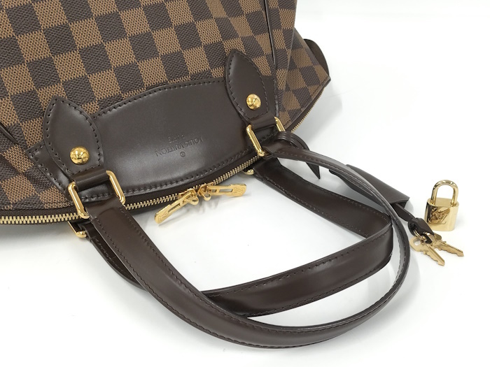 【中古】LOUIS VUITTON ヴェローナ PM トートバック ダミエ エベヌ N41117_画像6