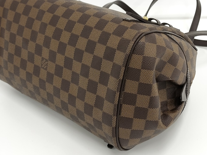 【中古】LOUIS VUITTON リヴィントンGM ショルダーバッグ ダミエ エベヌ N41158_画像5