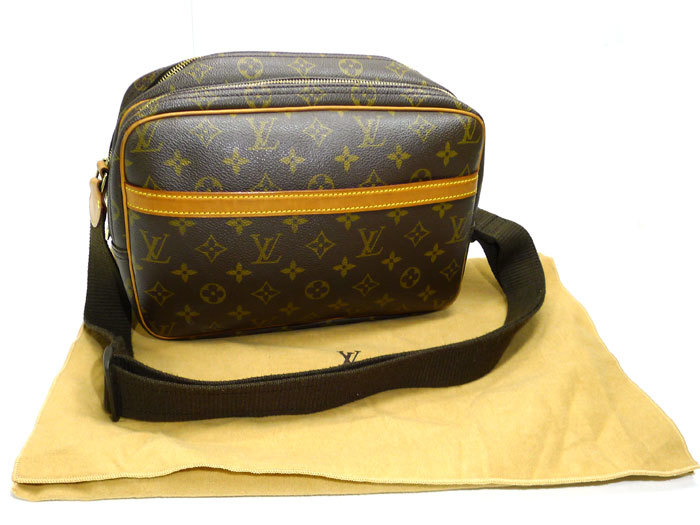 【中古】LOUIS VUITTON リポーター PM ショルダーバッグ モノグラム M45254_画像9