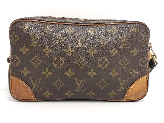 【中古】LOUIS VUITTON マルリードラゴンヌGM クラッチバッグ モノグラム M51825_画像2