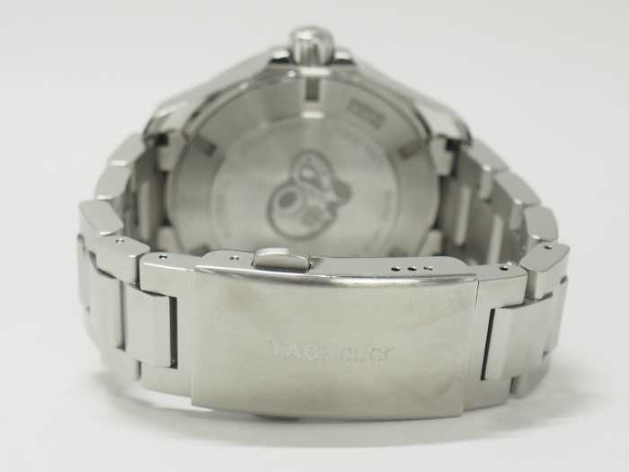 【中古】TAG Heuer アクアレーサー 自動巻き SS ネイビー文字盤 WAY2012_画像5