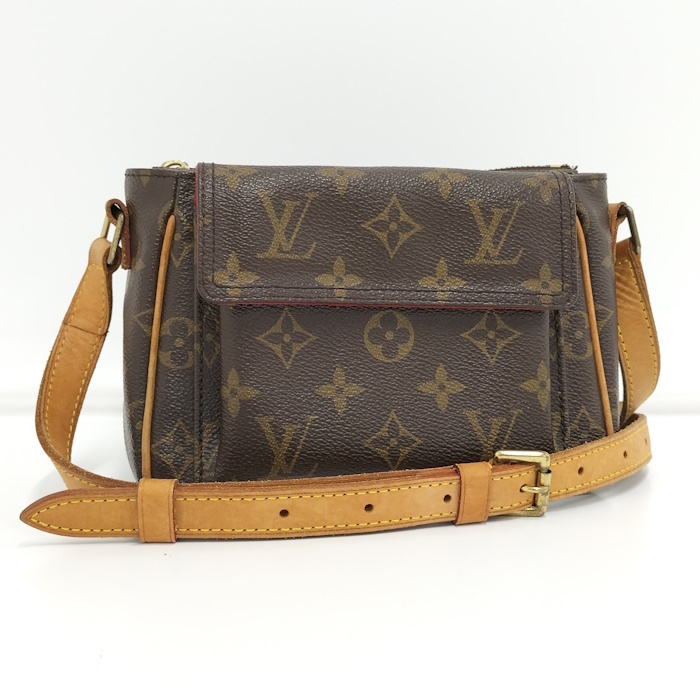 【中古】LOUIS VUITTON ヴィバシテPM ショルダーバッグ モノグラム M51165_画像1