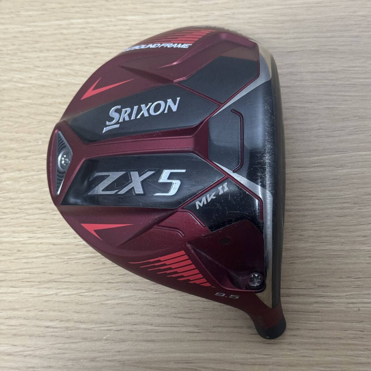  【送料無料 限定 カラー 希少】スリクソン 1W ZX5 mk2 9.5° ダンロップ DUNLOP SRIXON ドライバー ヘッド カバー 日本仕様 / ZX7 9.5度_画像5