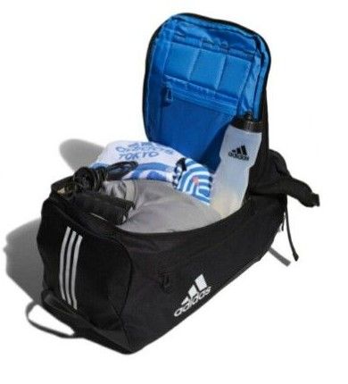 新品未使用adidasアディダス黒50L 2wayリュック＆ダッフルバック大容量