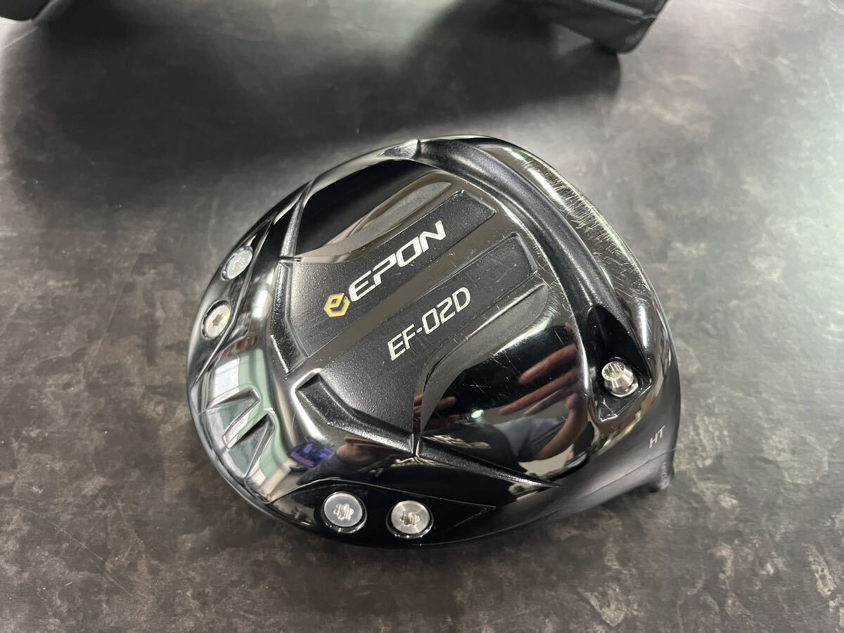 エポンゴルフ EPON EF-02D ドライバー ヘッド HT 11.5° HC スリーブ付属_画像1