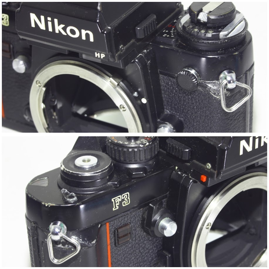 B539◆ Nikon ニコン F3 HP ハイアイポイント / MD-4 モータードライブ_画像4