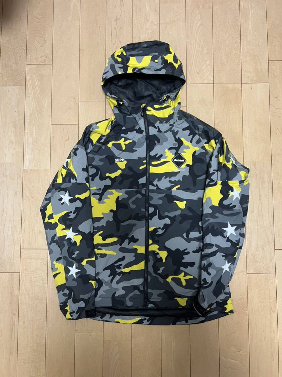 FCRB CAMOUFLAGE TEAM JACKET 迷彩 F.C.R.B._画像1