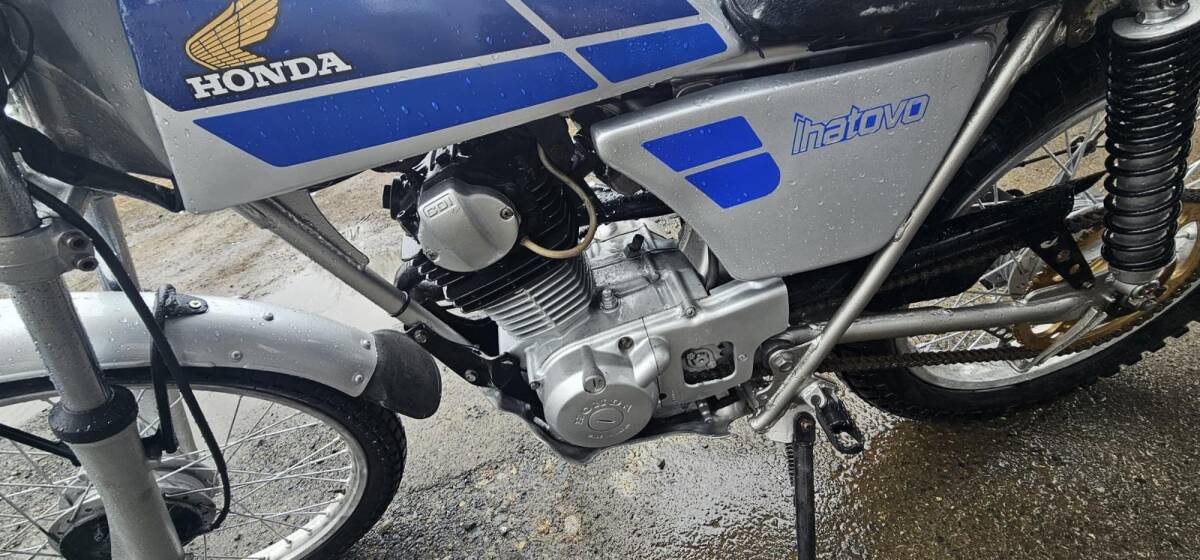 HONDA Ihatovo イーハトーブ TL125S 1981 JD03 エンジンOK ホンダの画像2