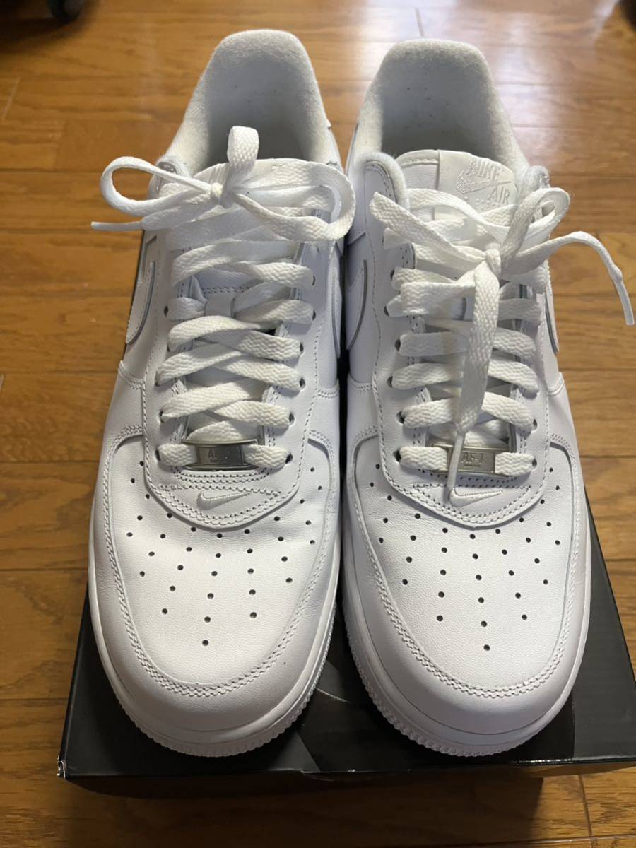 ◆supremeシュプリーム ×ナイキ NIKE airforce1 low28cm白エアフォースワンロー ◆の画像2