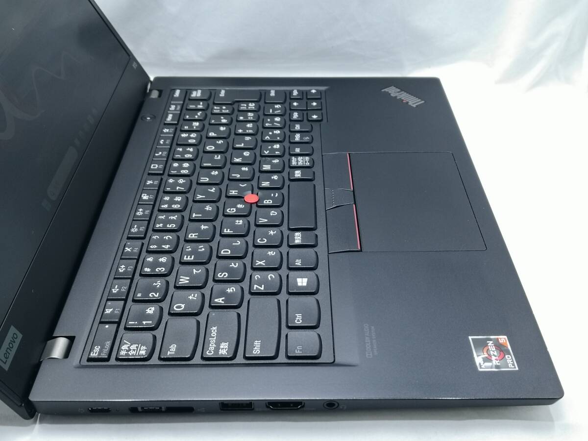 【AMD Ryzen 5 PRO 4650U MS-office365】Lenovo Thinkpad X13 Gen1(AMD) メモリー8GB SSD256GB Windows11の画像4