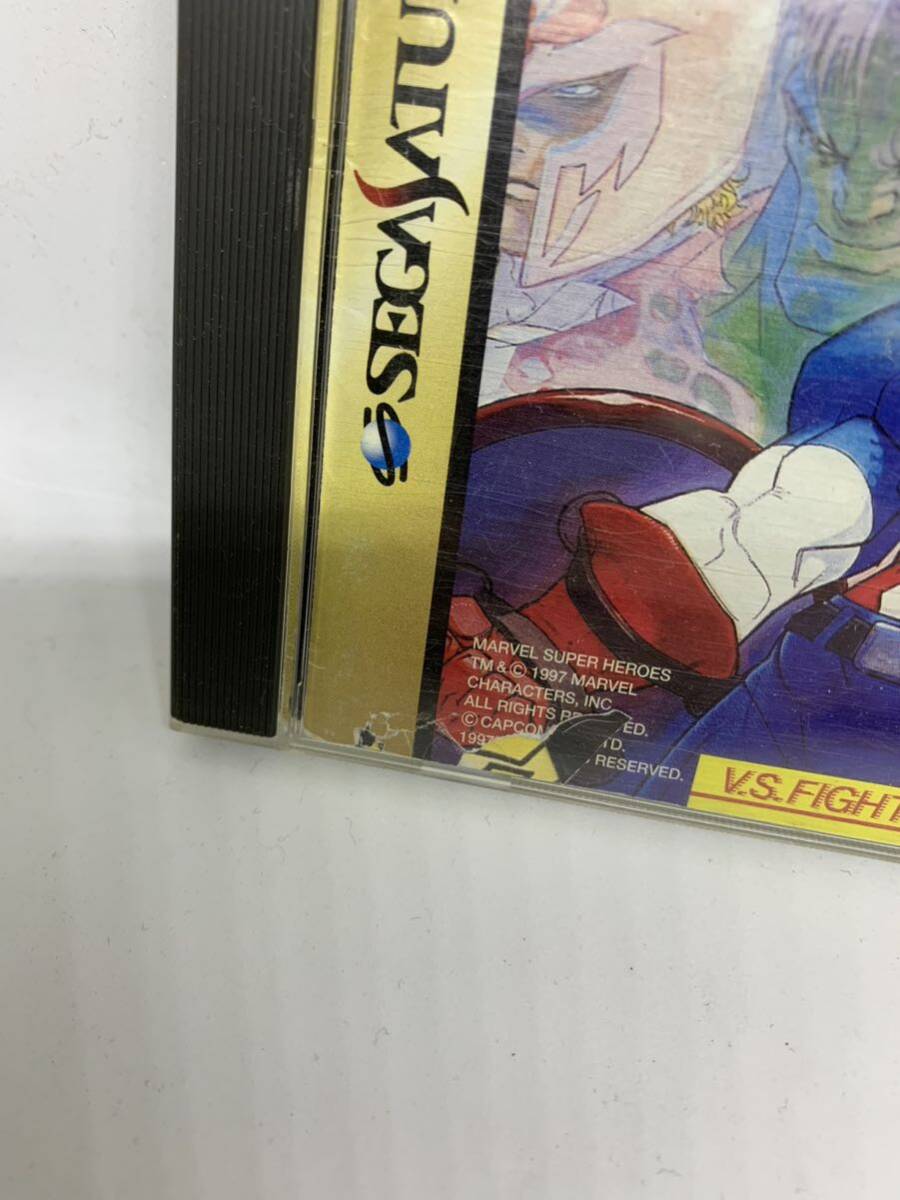 セガサターン マーヴル スーパーヒーローズ SEGA SATURN SS マーベル MARVELの画像2