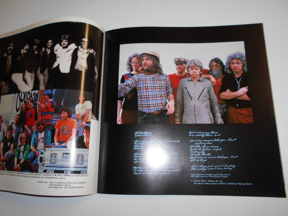  pamphlet concert Tour Japan Live TOTOtoto1980 America HYDRA/ hyde la leaflet 