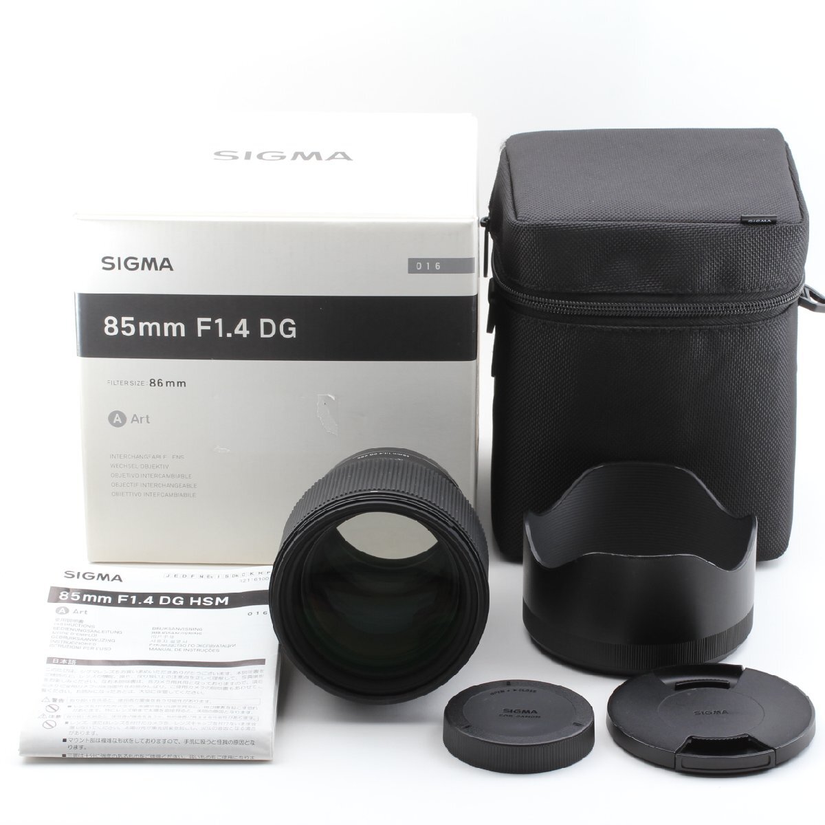 SIGMA シグマ 85mm F1.4 DG HSM Art Canon用_画像1