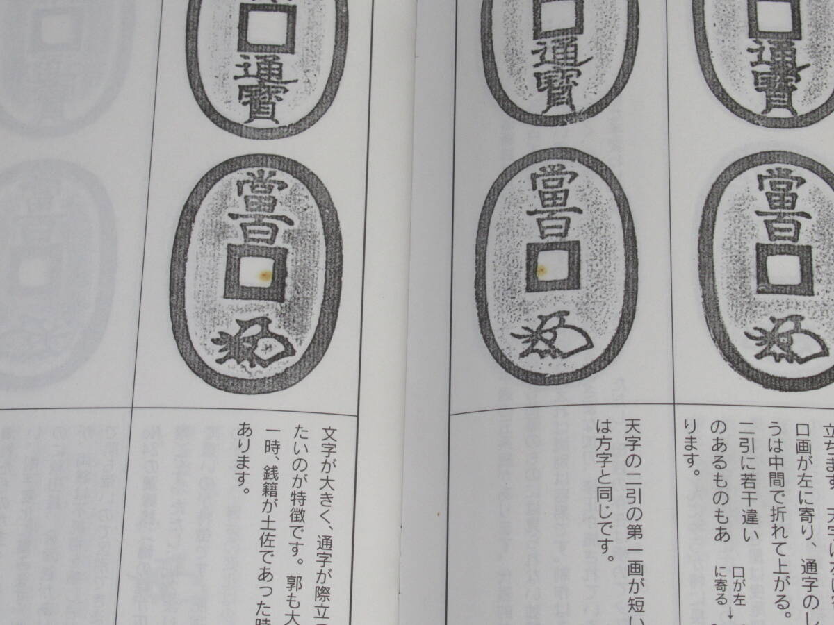 N4671/天保通宝と類似貨幣カタログ 基礎編 2002年発行_シミがあります。