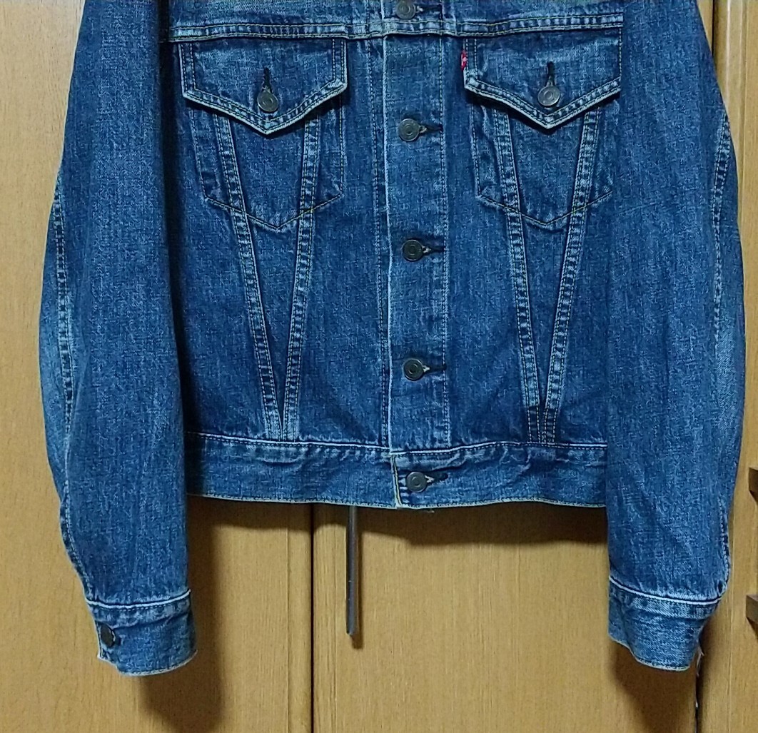 Levis リーバイス デニムジャケット Gジャン 557 71557 38 香港製 97年製 BIG E 復刻 90s 90年代 