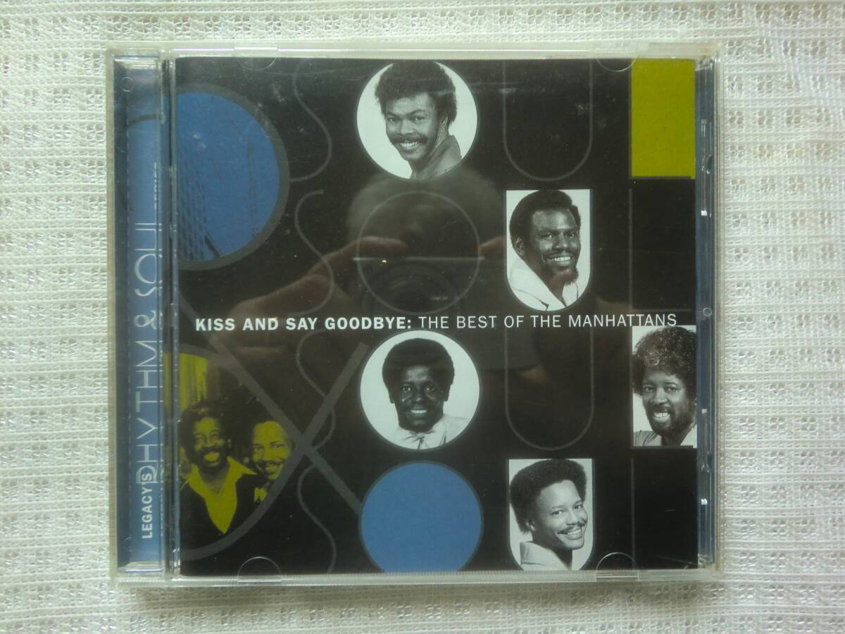 ★US ORG CD★THE MANHATTANS★KISS AND SAY GOODBYE - THE BEST OF THE MANHATTANS★95'SWEET SOUL名盤★の画像1