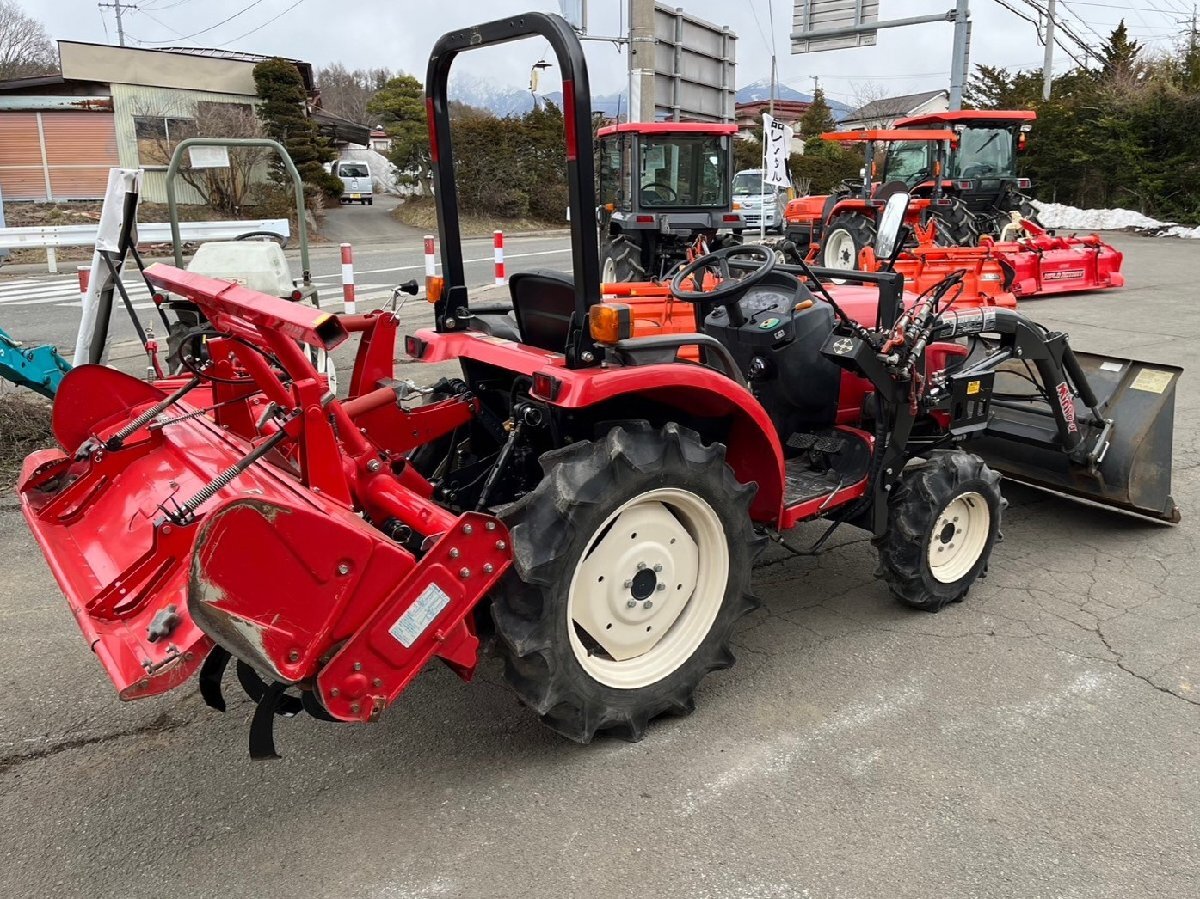 ヤンマー　トラクター　EG116　516hr　16馬力　三陽機器　フロントローダー付き　スーパーミニローダ　中古　長野県　★引取可★_画像3