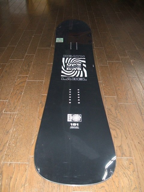 〓 SPRING SALE！〓　'23/'24　DEATH LABEL　ＤＷＳ BLACK　１５１cm