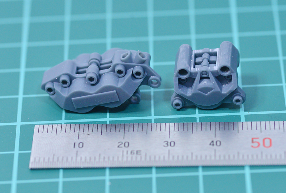 1/6 brake caliper (2POT&4POT) 3D printer output not yet painting kit ti teal up crab Brembo manner 