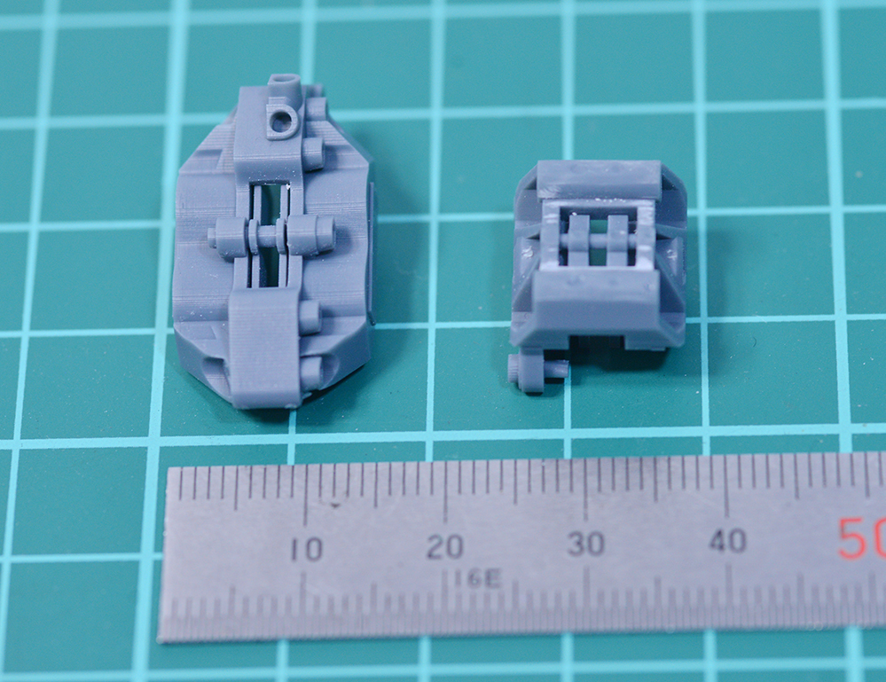 1/6 brake caliper (2POT&4POT) 3D printer output not yet painting kit ti teal up crab Brembo manner 