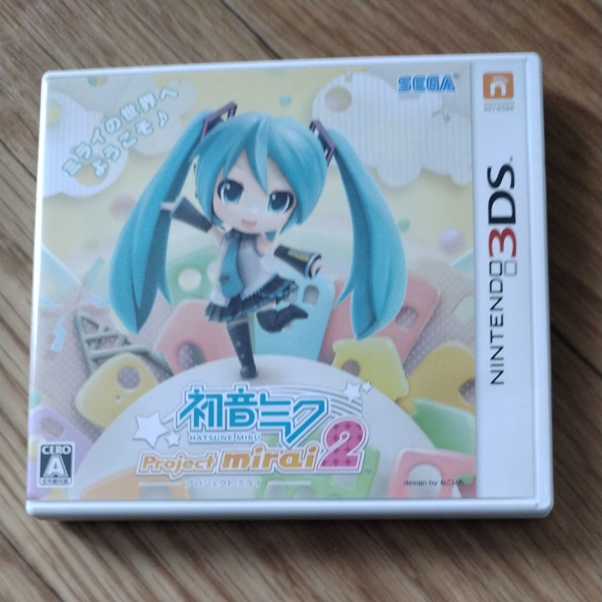 初音ミク  Project mirai2 3DS ゲームソフト