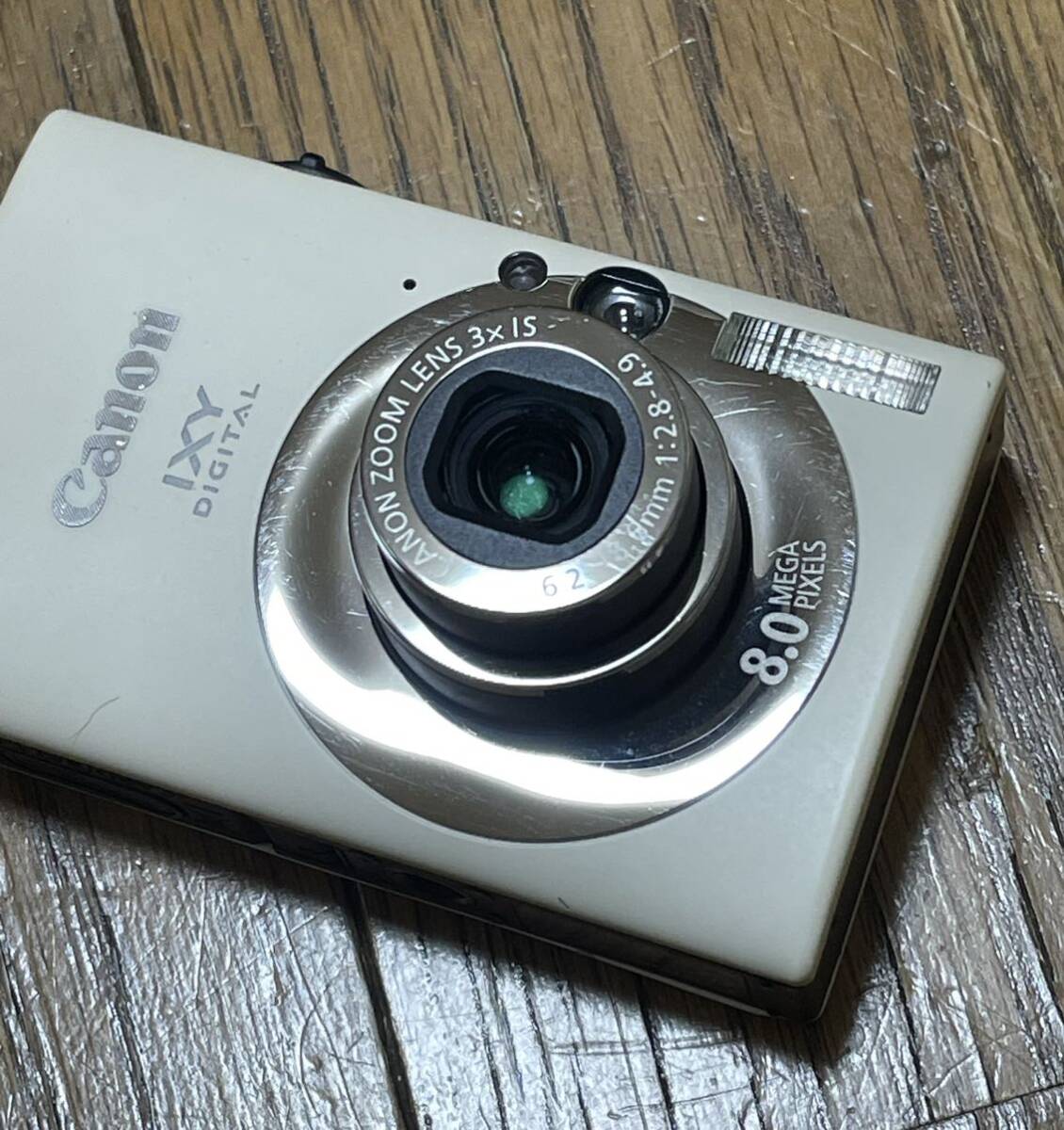 Canon キャノン デジタルカメラ IXY DIGITAL 201S ホワイト _画像4