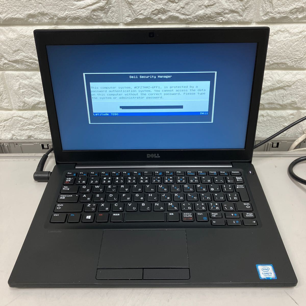 A142 DELL Latitude 7280 P28S Core i3第7世代　メモリ8GB_画像2