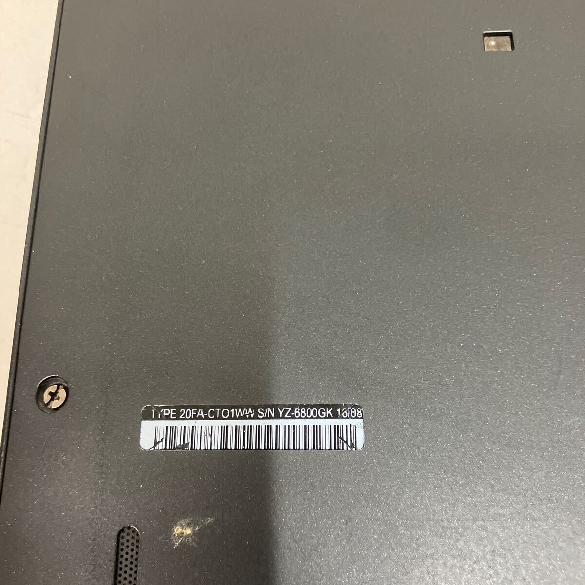 ★B141 Lenovo ThinkPad T460S Core i5第6世代 メモリ4GB ジャンクの画像6